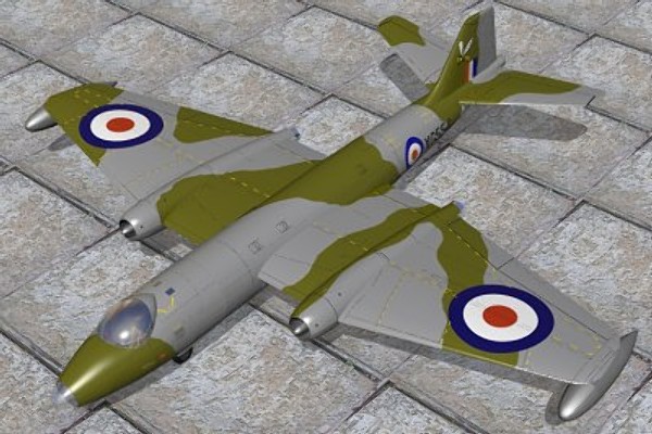 cinema4d english electric canberra b - English Electric Canberra B(I)6 by pbratt